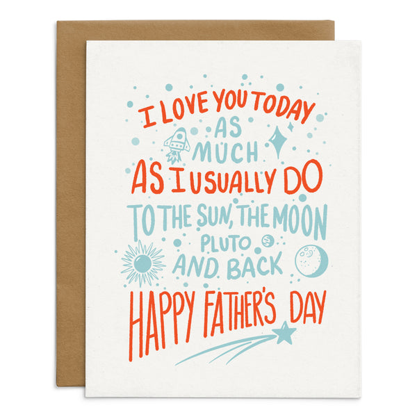 Happy Father's Day To The Sun Card