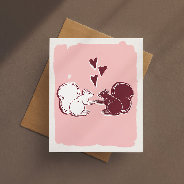 Squirrel Love Card