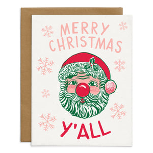 Merry Christmas Y'all Card