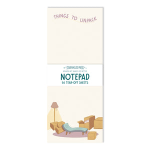 Things To Unpack Notepad