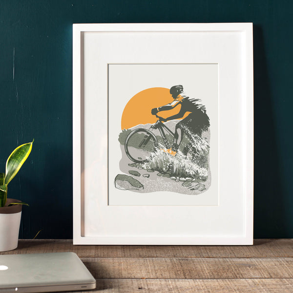 Seconds Sale - Water Crossing Screenprint