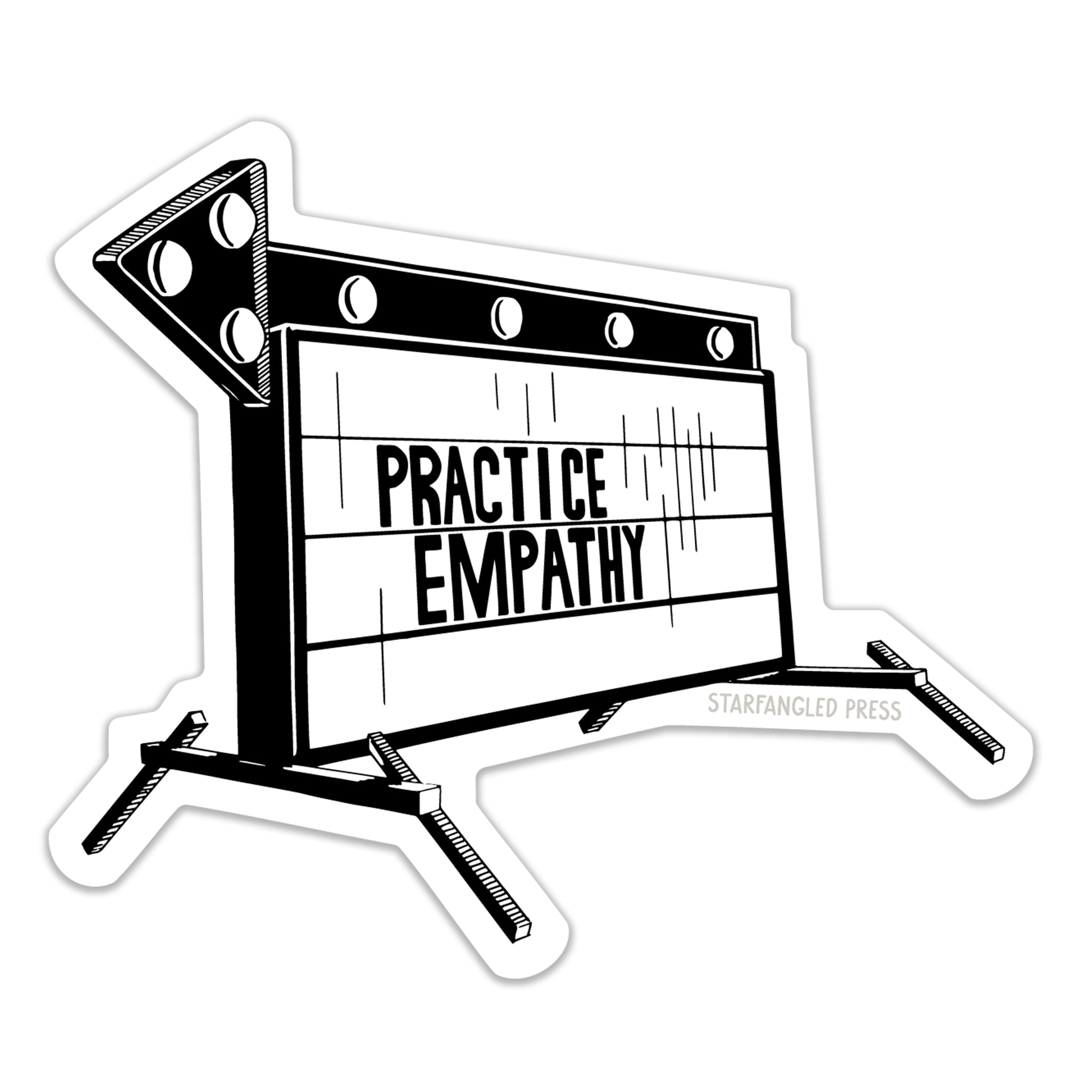 Practice Empathy 4" Vinyl Sticker