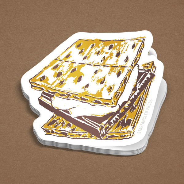 S'more 3" Vinyl Sticker