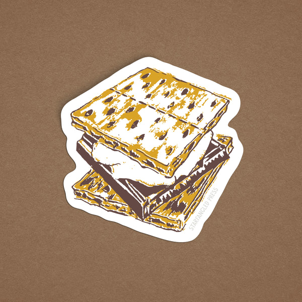 S'more 3" Vinyl Sticker