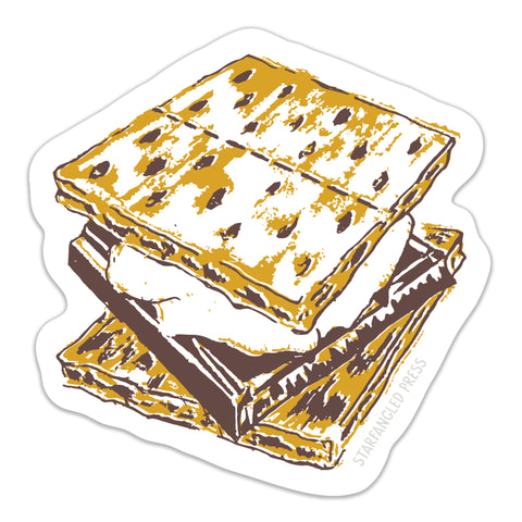 S'more 3" Vinyl Sticker