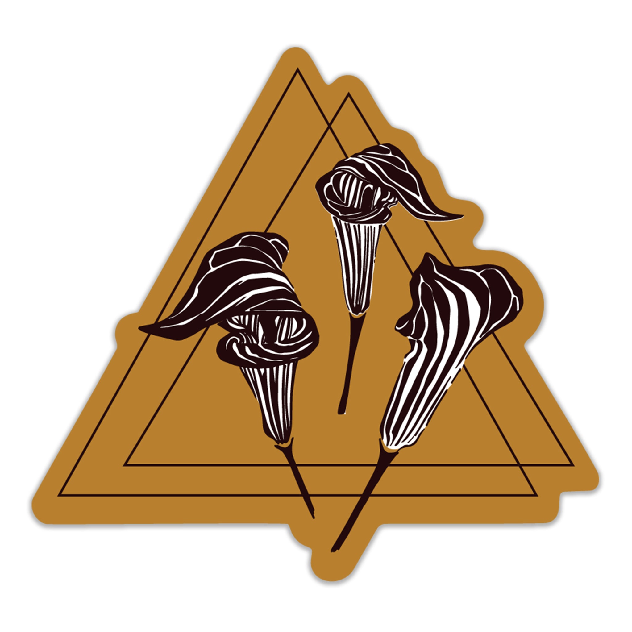 Jack-In-The-Pulpit 3" Vinyl Sticker