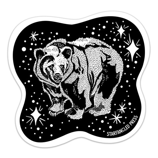 Cosmic Bear Sticker