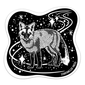 Cosmic Fox 3" Vinyl Sticker