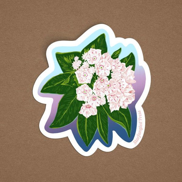 Mountain Laurel 3" Vinyl Sticker