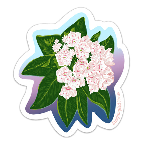 Mountain Laurel 3" Vinyl Sticker