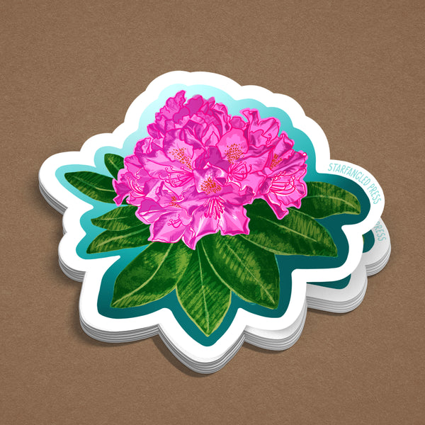 Rhododendron  3" Vinyl Sticker