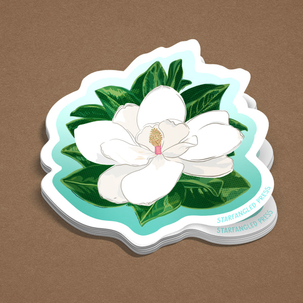 Magnolia 3" Vinyl Sticker