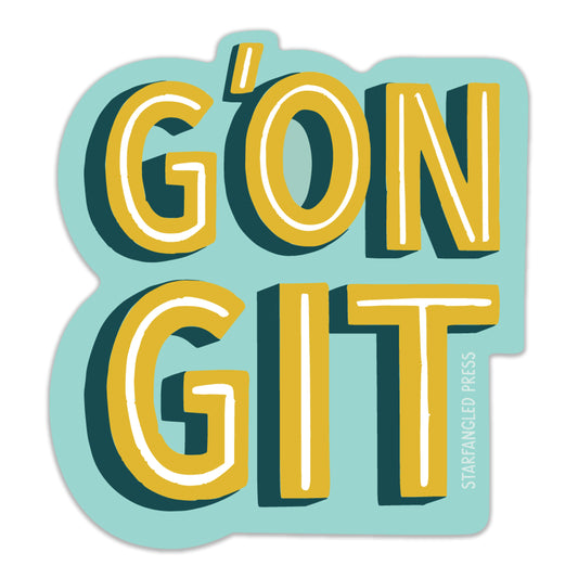 G'On Git Sticker