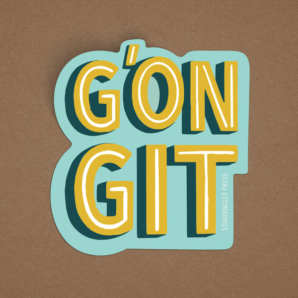 G'On Git 3" Vinyl Sticker