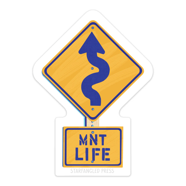 Mountain Life 3" Vinyl Sticker