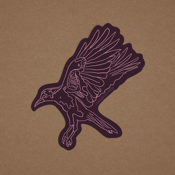 Crow 3" Vinyl Sticker