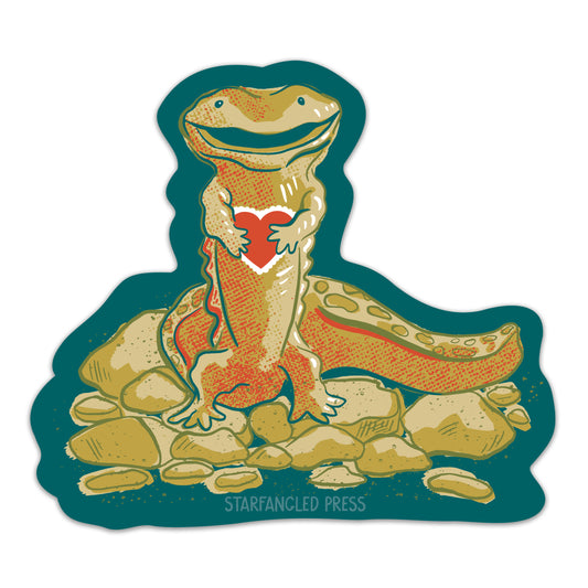 Hellbender Sweetheart Sticker