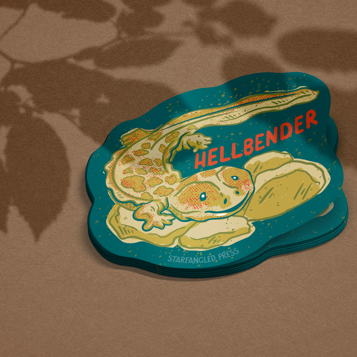 Hellbender Sticker Hellbender Cutie Sticker – Starfangled Press