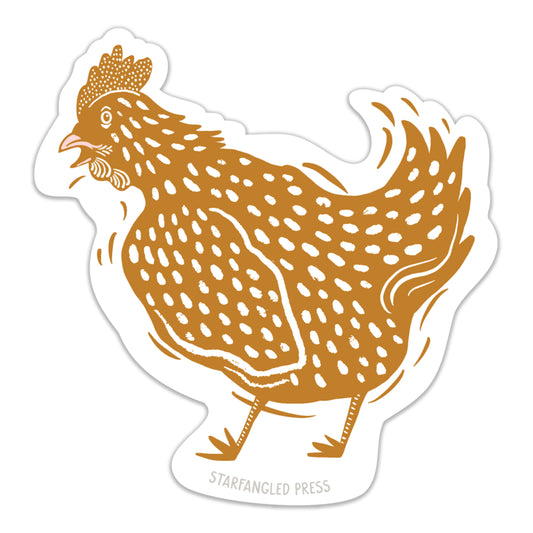 Surprised Chicken Sticker