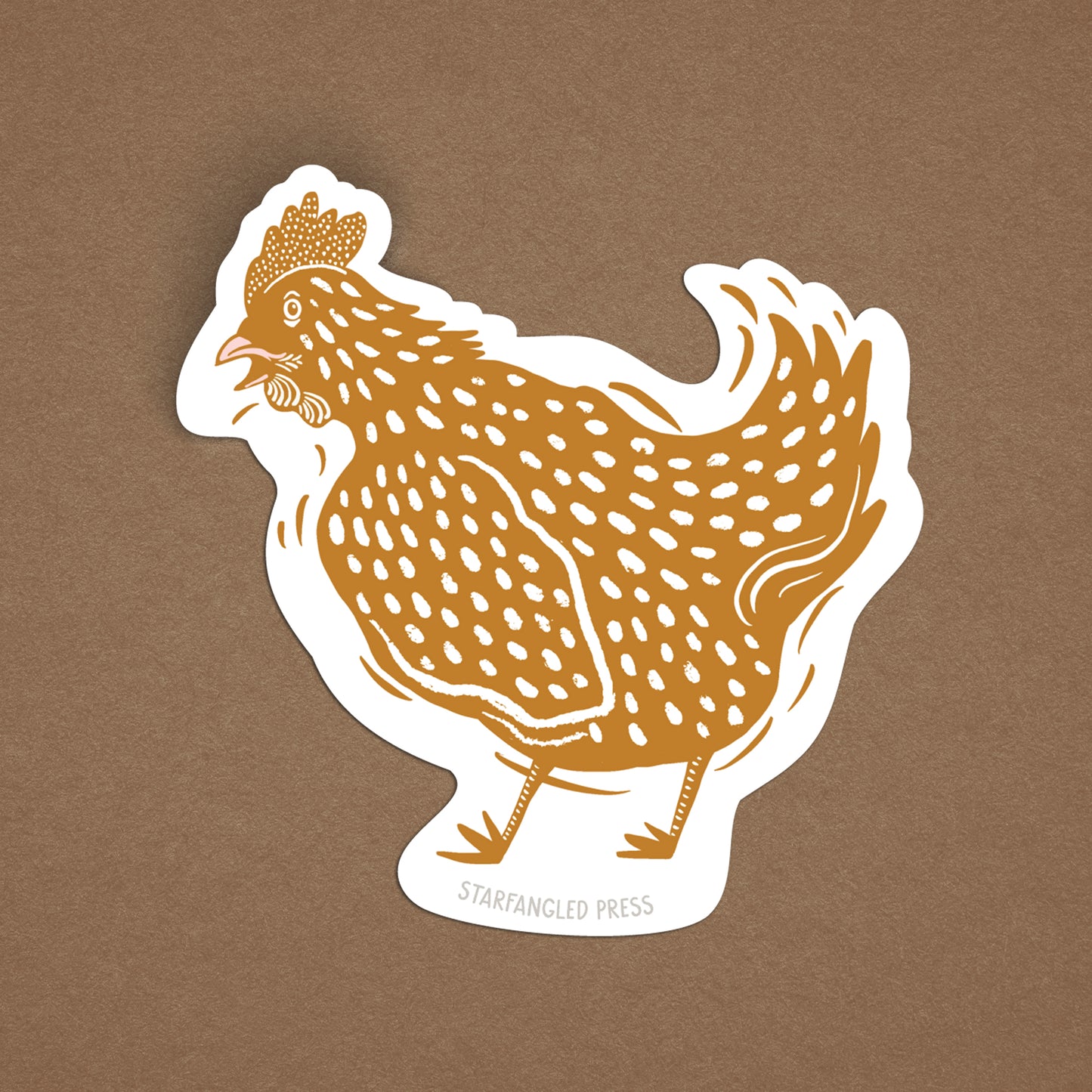 Surprised Chicken Sticker