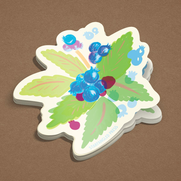 Blueberries Sticker