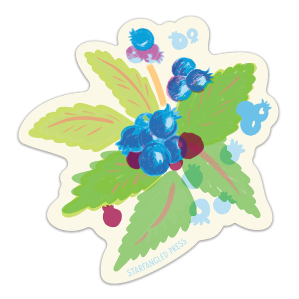 Blueberries Sticker