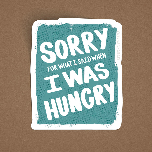 Hangry Sticker