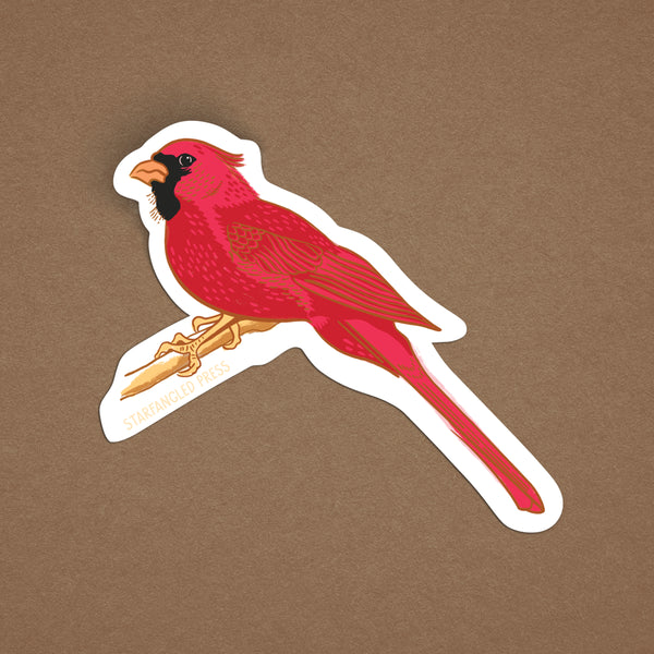 Red Cardinal Sticker