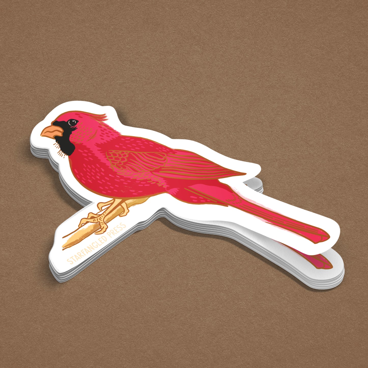 Red Cardinal Sticker