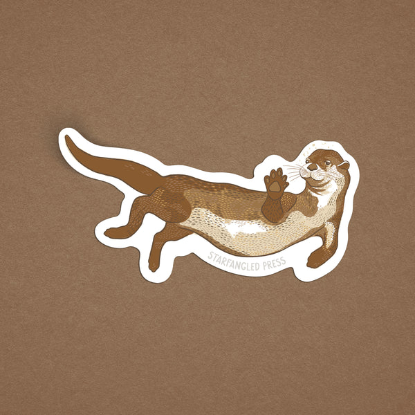 Otter Sticker