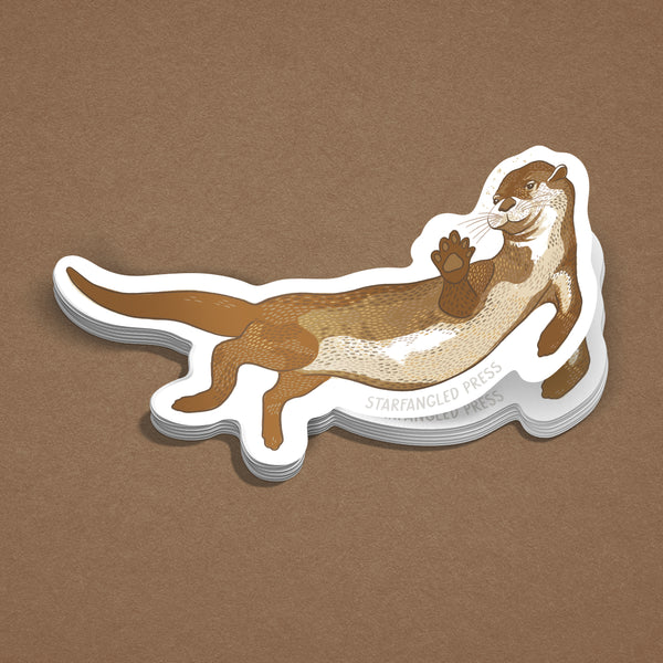 Otter Sticker