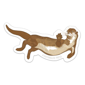 Otter Sticker