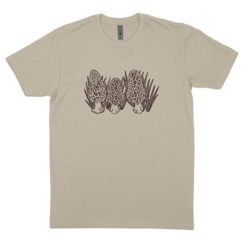 Dryland Fish (Morels) Crew Neck T-Shirt
