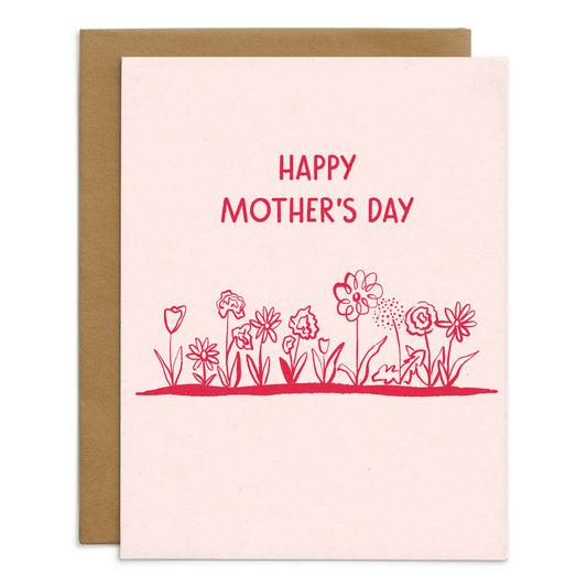 Happy Mother's Day Flowers Card