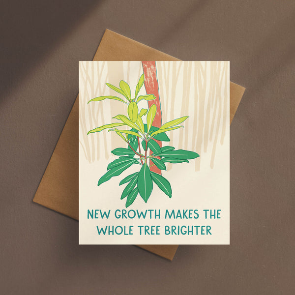 New Growth Family Tree Card