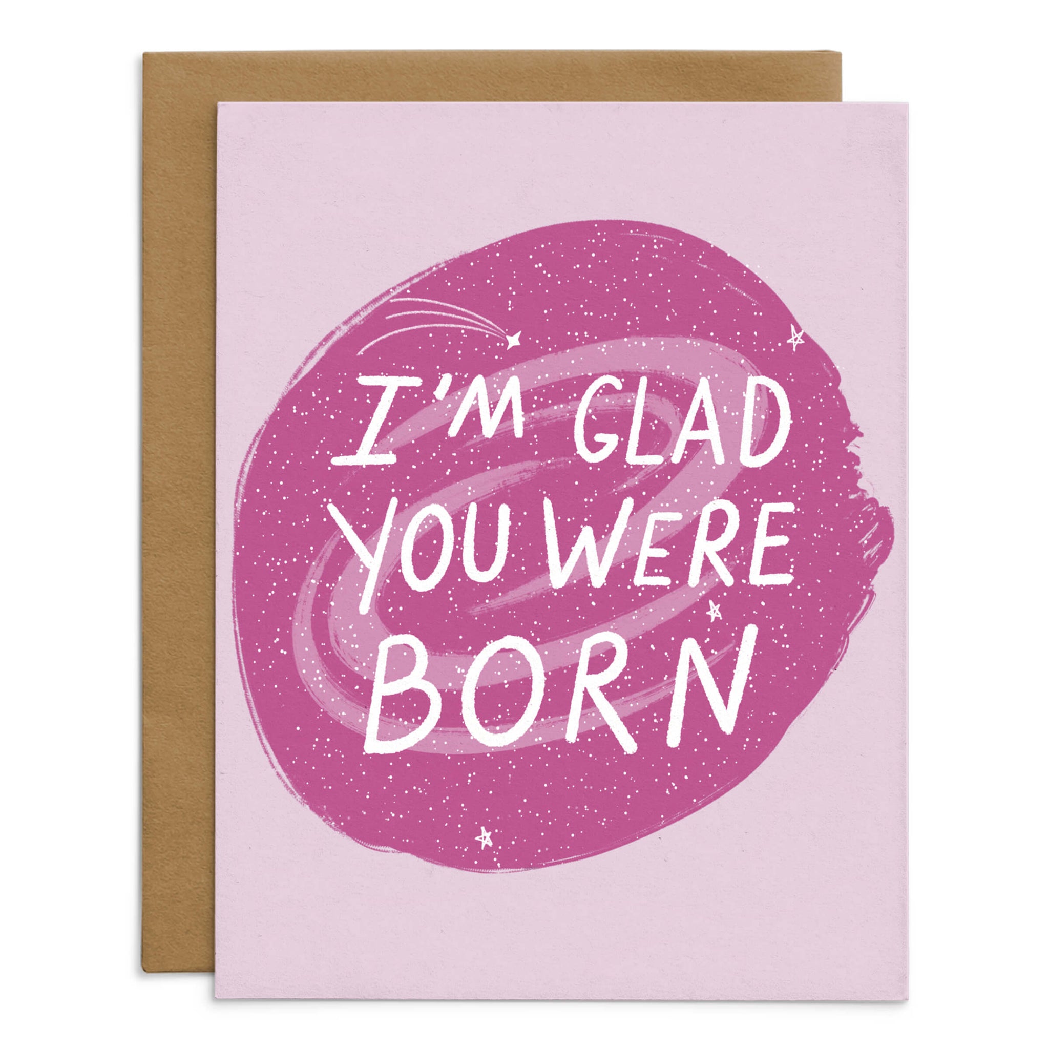 I’m Glad You Were Born Birthday Card