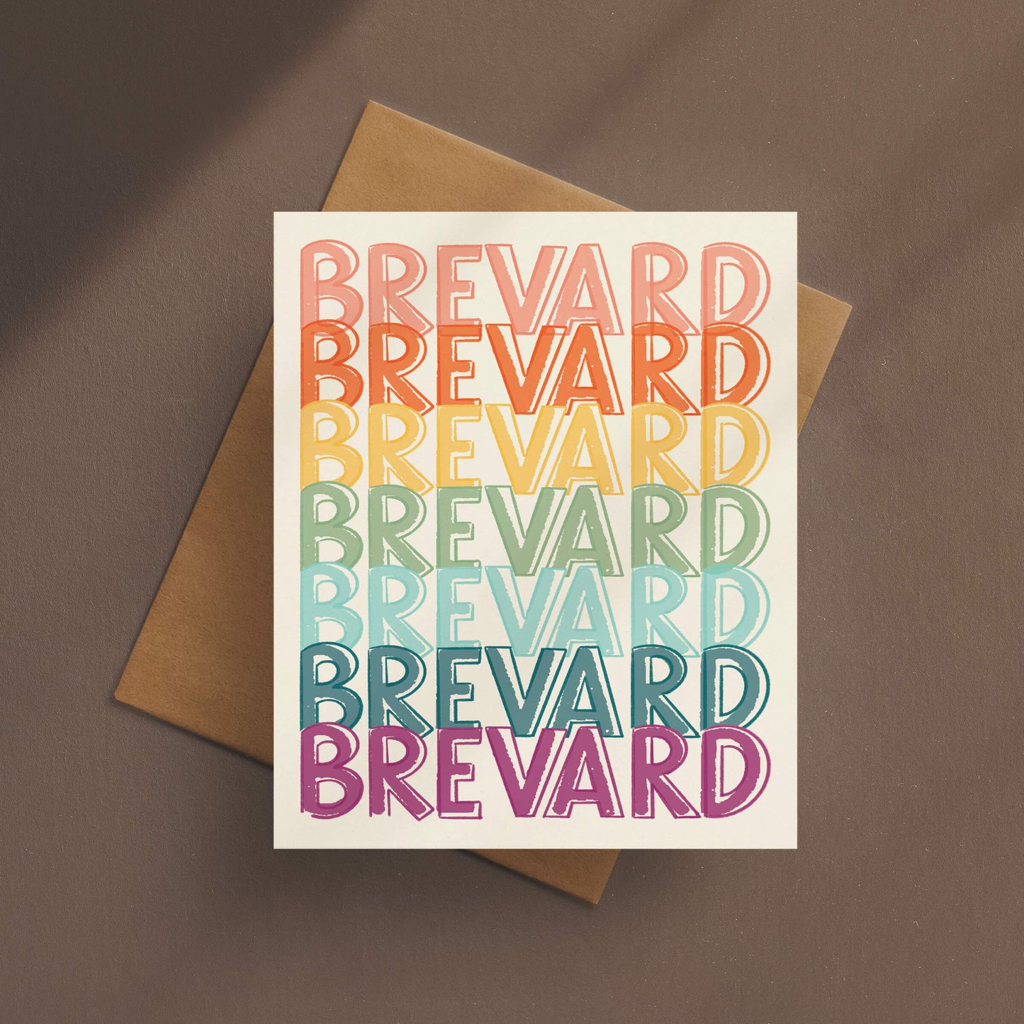 Brevard Rainbow Card
