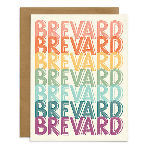Brevard Rainbow Card