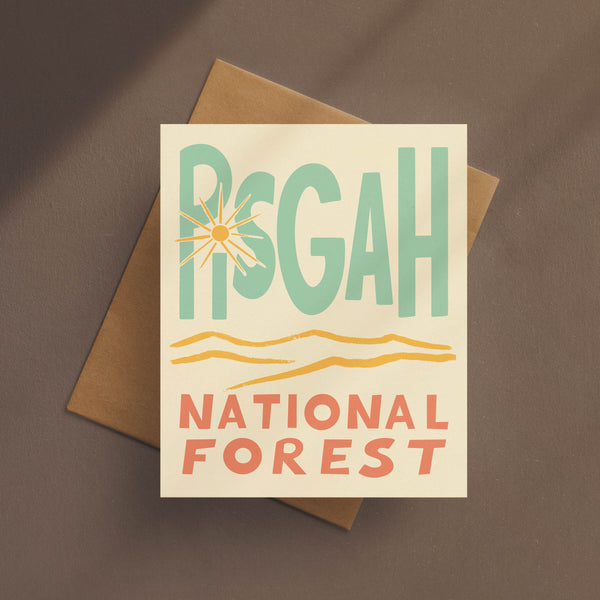 Pisgah National Forest Sunshine Card