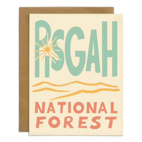 Pisgah National Forest Sunshine Card
