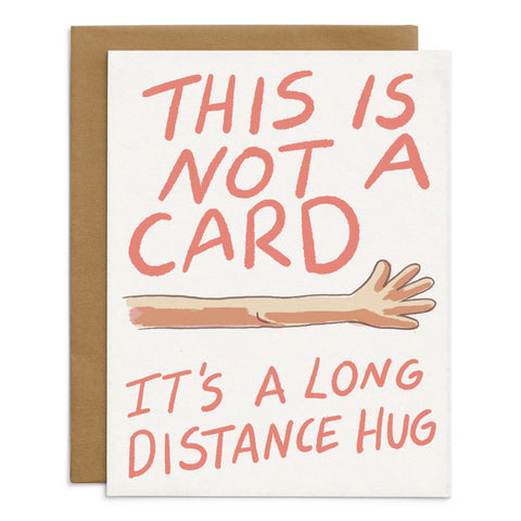 Long Distance Hug Card