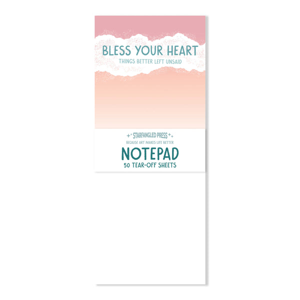 Bless Your Heart Notepad