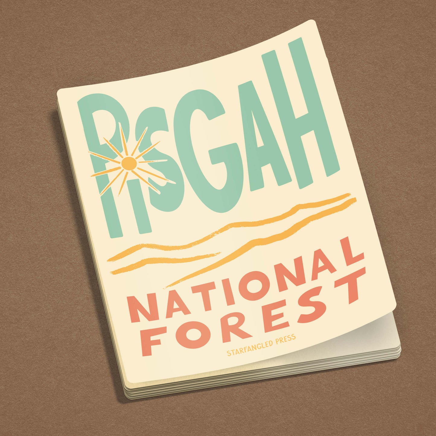 Pisgah National Forest Sunshine Sticker