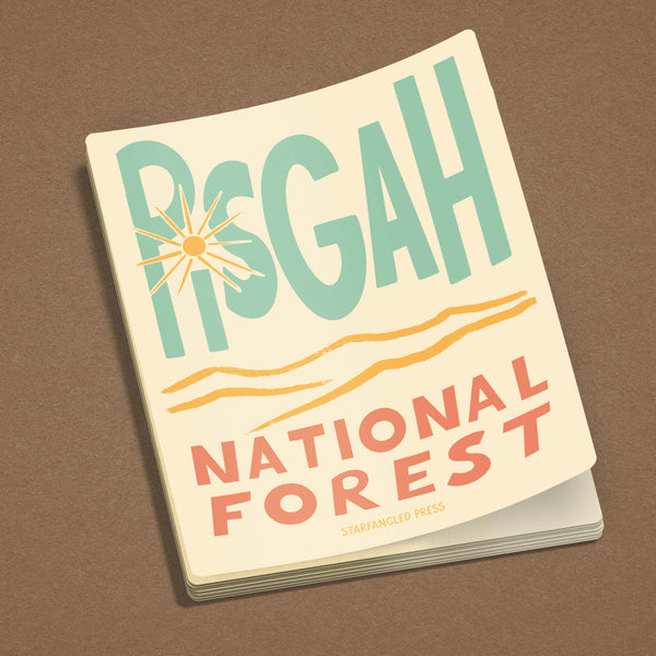 Pisgah National Forest Sunshine Sticker
