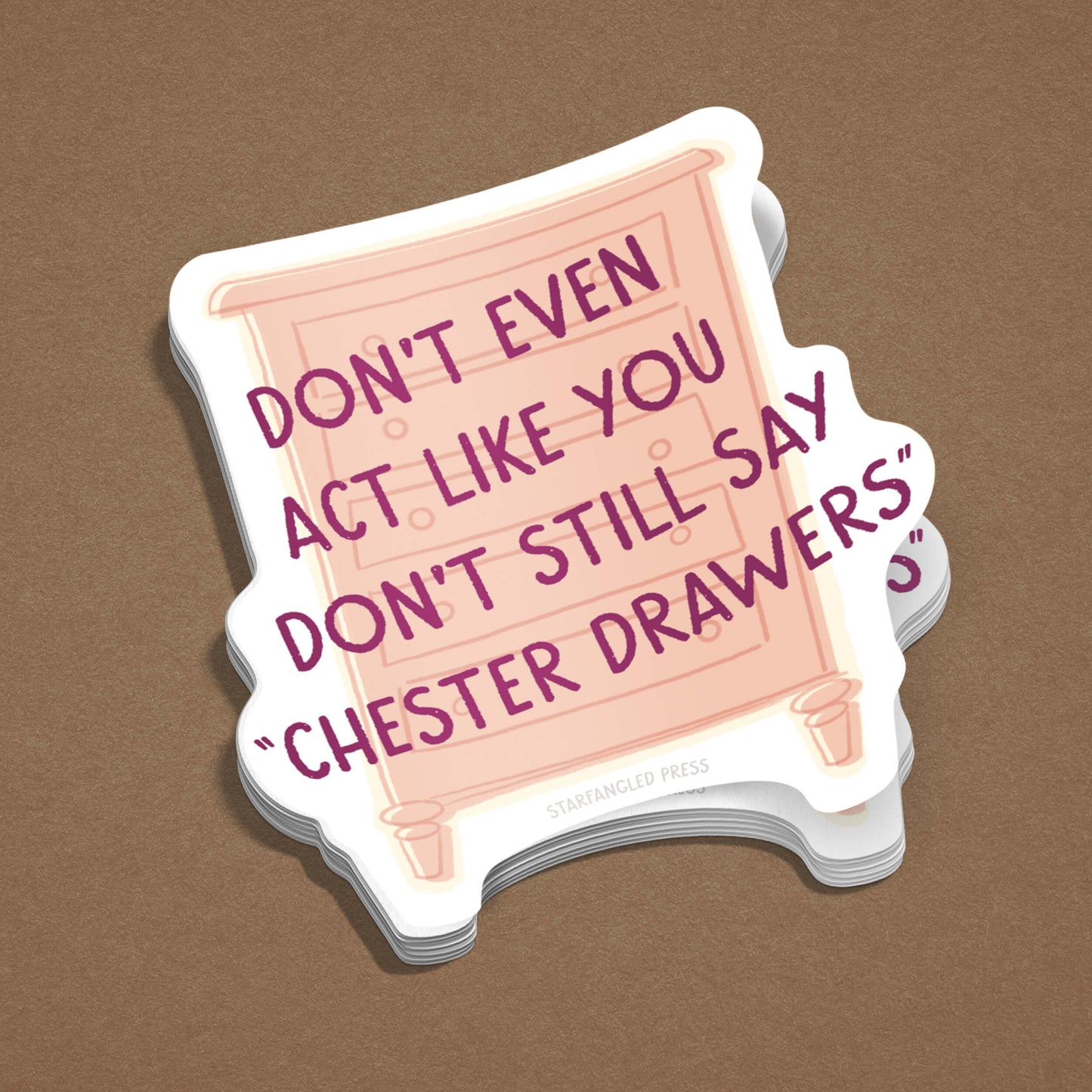 Chester Drawers Sticker