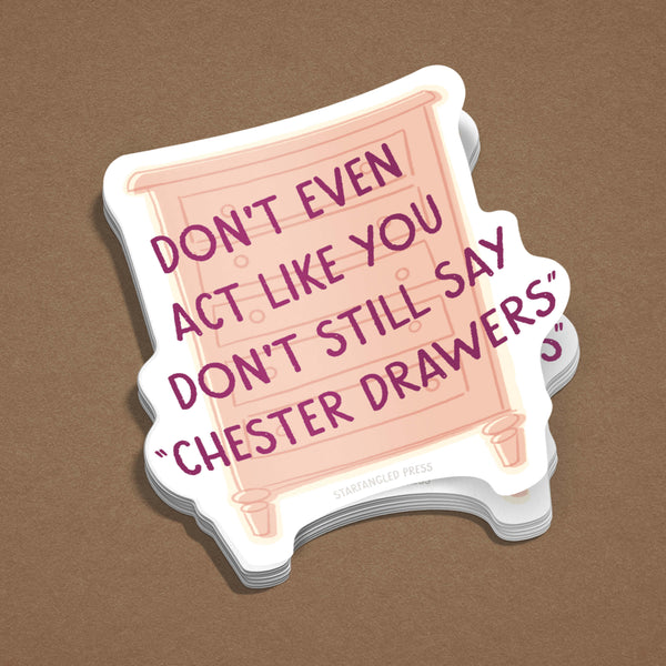 Chester Drawers Sticker