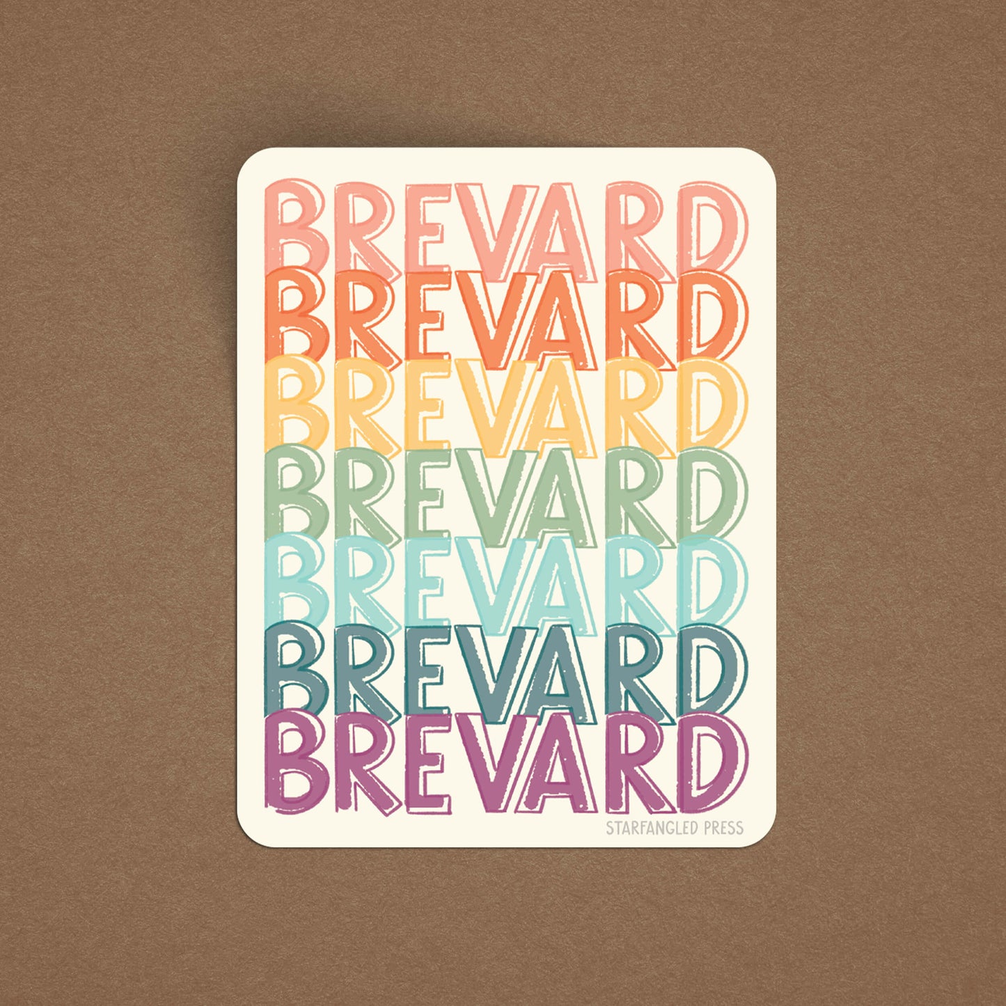 Brevard Rainbow Sticker