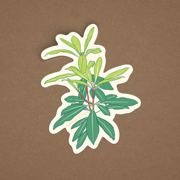 Rhododendron New Growth Sticker