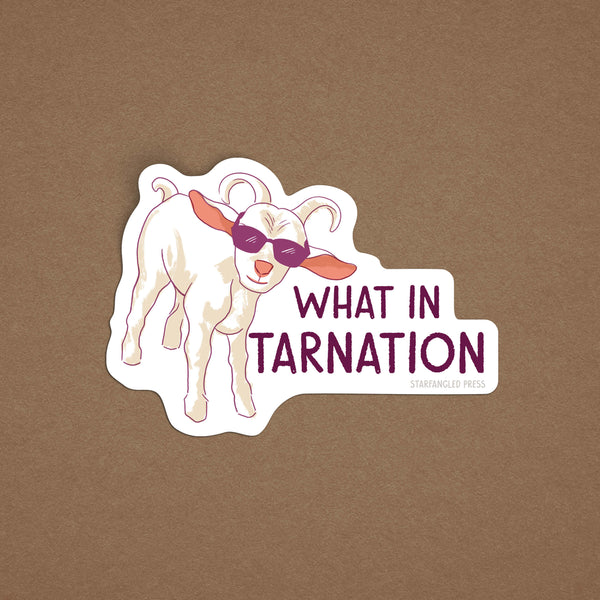 What In Tarnation? Sticker