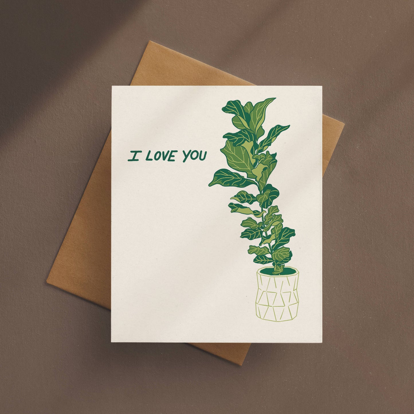 Fiddle Leaf Fig Love Card